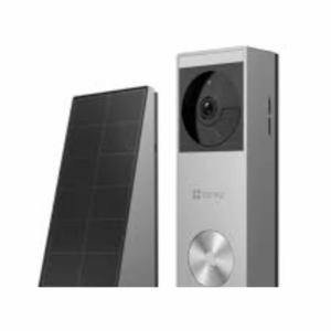 ezviz hp3 pro battery powered video doorbell with solar panel