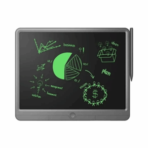 green lion lcd digital writing pad 15" gray (gnwpad15gy)