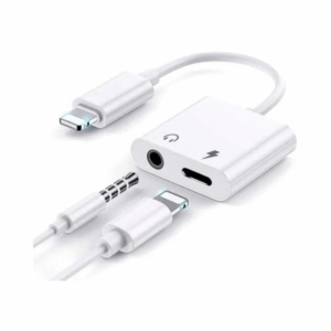 wiwu lightning to lightning and 3.5mm audio adapter