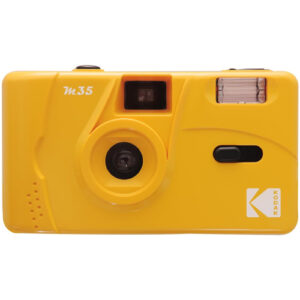 kodak m35 film camera (yellow)