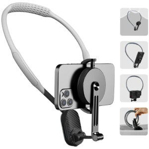 yaskyly magnetic neck phone mount