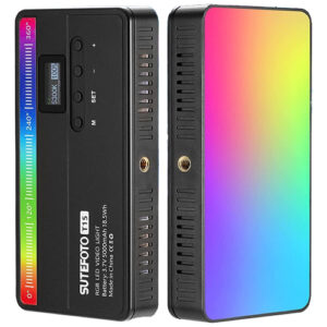 sutefoto t15 rgb led panel