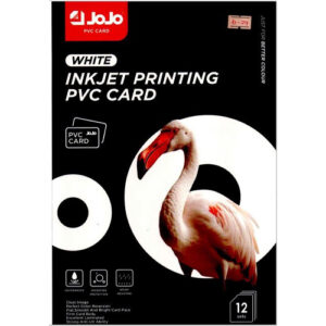 jojo white pvc card a4