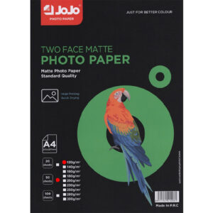 jojo tow sided matte photo paper a4 (120g)