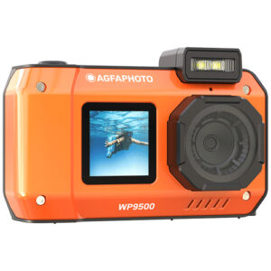agfaphoto realishot wp9500 waterproof camera (orange)