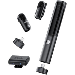 boya magic 02 wireless lavalier microphone