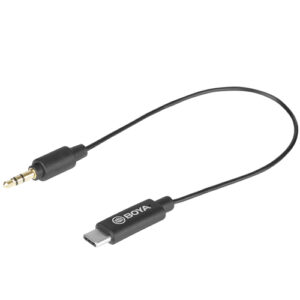 boya by k2 3.5mm trs to type c adapter