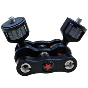 meking arm with dual ball heads