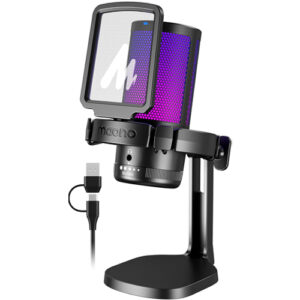 maono dgm20 gaming usb microphone (black)
