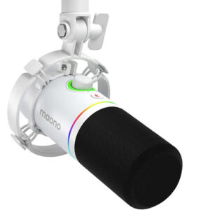 maono pd200x usb/xlr dynamic microphone (white)