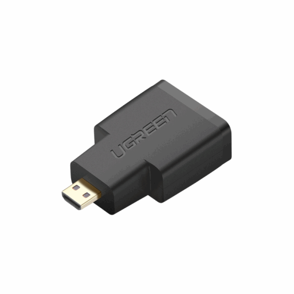 ugreen 20106 micro hdmi male to hdmi female adapter (black)