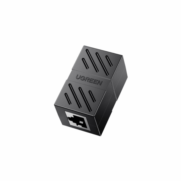 ugreen 20390 rj 45 network keystone jack in line coupler female to female 1pcs (black)
