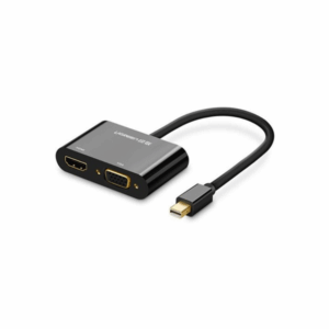 ugreen 20422 mini dp to hdmi + vga converter (black)