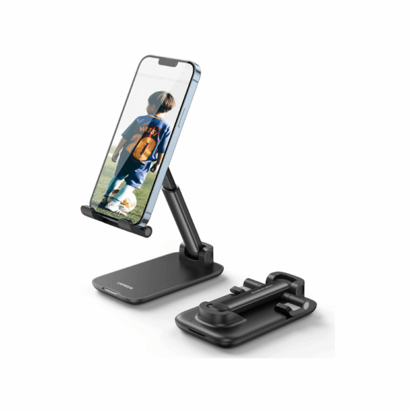 ugreen 20435 foldable phone stand (black)