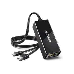 ugreen 30985 ethernet adapter for tv stick (black)