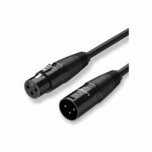 ugreen 20711 cannon male to female microphone extension audio cable 3m (black)