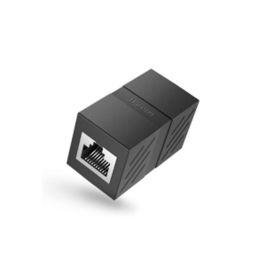 ugreen 30718 rj45 network keystone jack inline coupler female to female 10pcs (black)
