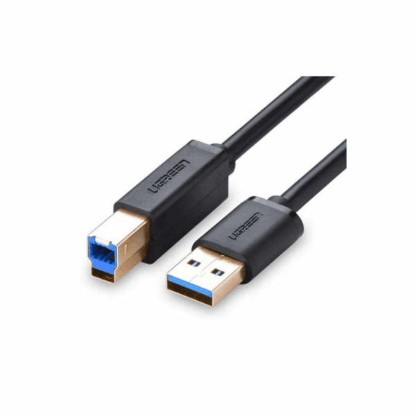 ugreen 30753 usb 3.0 am to bm print cable 1m (black)