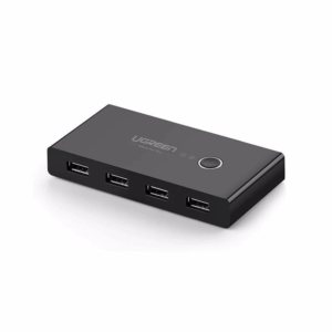 ugreen 30767 2 in 4 out usb 2.0 sharing switch box