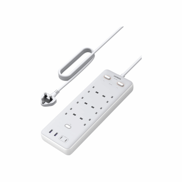 ugreen 35011 65w 6 outlet surge protector (2c2a)
