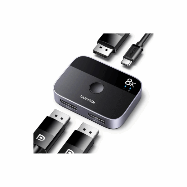 ugreen 15708 displayport bi directional switch