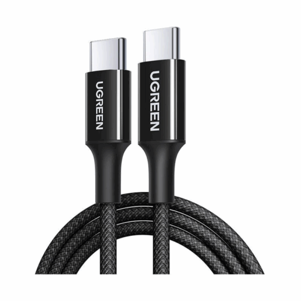 ugreen 65249 usb c to usb c pd fast charging braided cable 5a max 1m