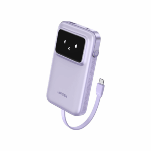 ugreen 35604b 10000mah power bank with built in cable