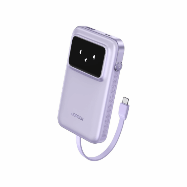 ugreen 35604b 10000mah power bank with built in cable