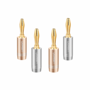 ugreen 50382 banana connectors (4pcs)