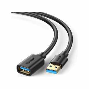ugreen 10368 usb a male to usb a female extension cable black 1m (copy)