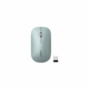 ugreen 90374 portable wireless mouse (green)