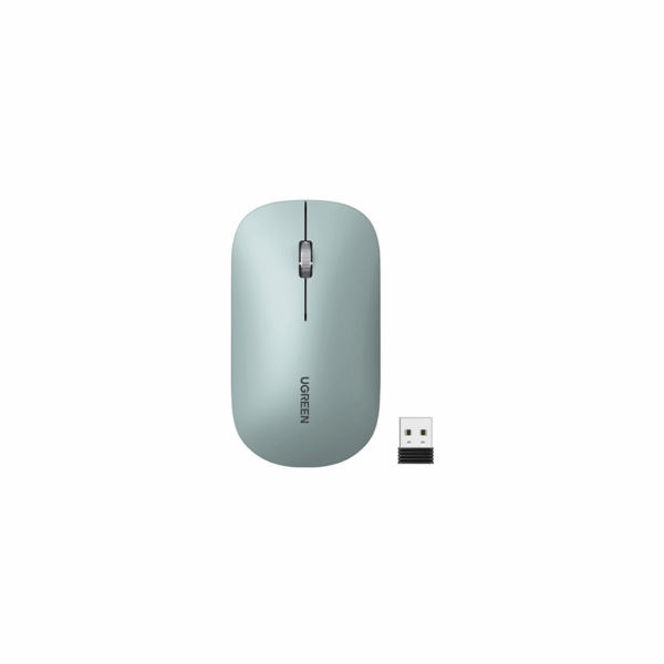 ugreen 90374 portable wireless mouse (green)