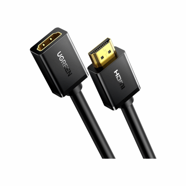 Ugreen - 10141 HDMI 4K Cable Male to Female Black 1m