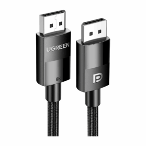 ugreen 80393 dp 1.4 male to male plastic case braided cable 3m