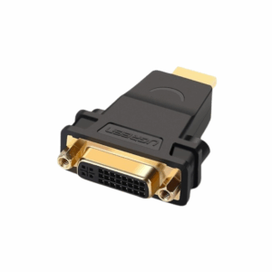 ugreen 20123 hdmi male to dvi (24+5) female adapter (black)
