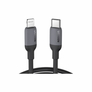 ugreen 20304 usb c to lightning silicone cable 1m (black)
