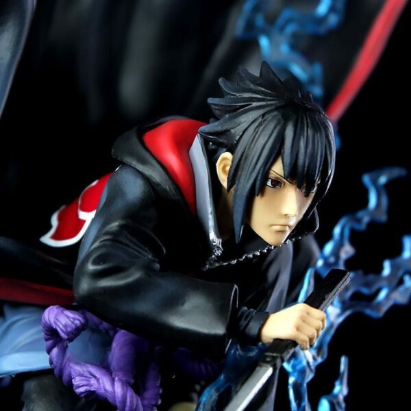 Naruto - Sasuke Uchiha With Akatsuki Cape Figure - Image 7