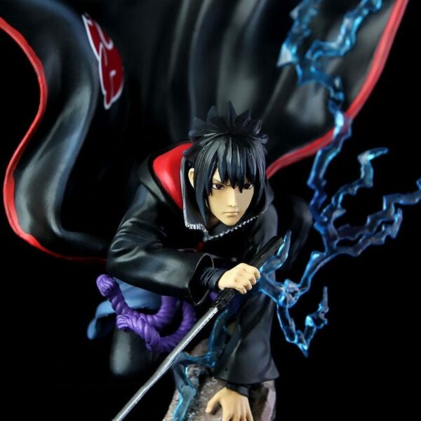 Naruto - Sasuke Uchiha With Akatsuki Cape Figure - Image 6