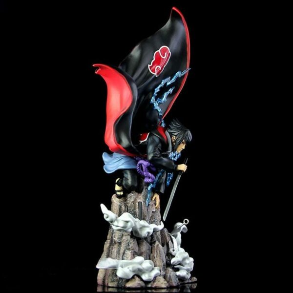 Naruto - Sasuke Uchiha With Akatsuki Cape Figure - Image 3