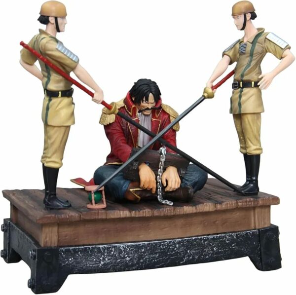 one piece gol d. roger's execution scene figure