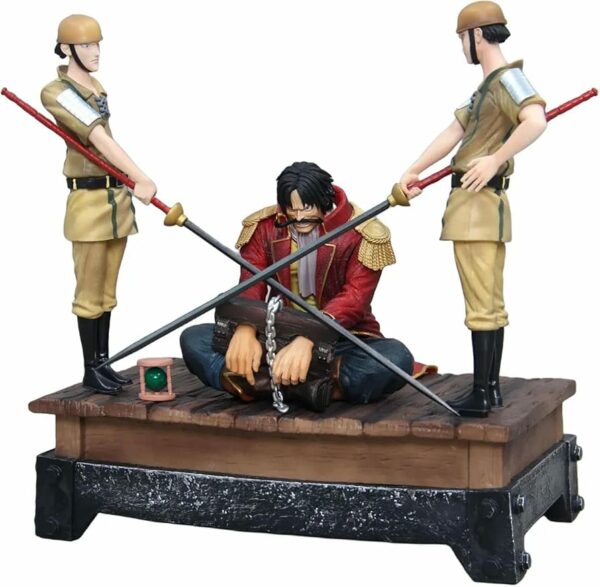 one piece gol d. roger's execution scene figure
