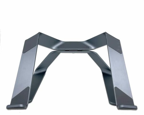 alumium laptop stand suspended