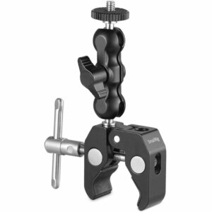 smallrig 2164 multifunctional crab clamp with 3.5" ball head arm