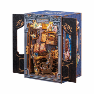 cutebee diy book nook kit soul travel agency