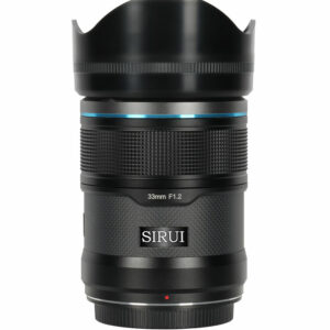 sirui sniper 33mm f/1.2 autofocus lens (sony e mount, black)