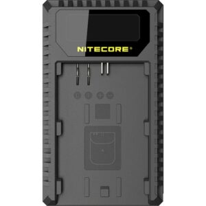 charger nitecore ucn1 dual slot usb charger for lp e6 / lp e8