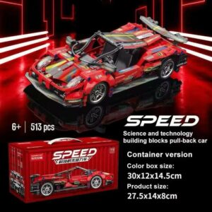 Lelebrother Speed Ferrari Building Block 1:18 - 101 Multimedia
