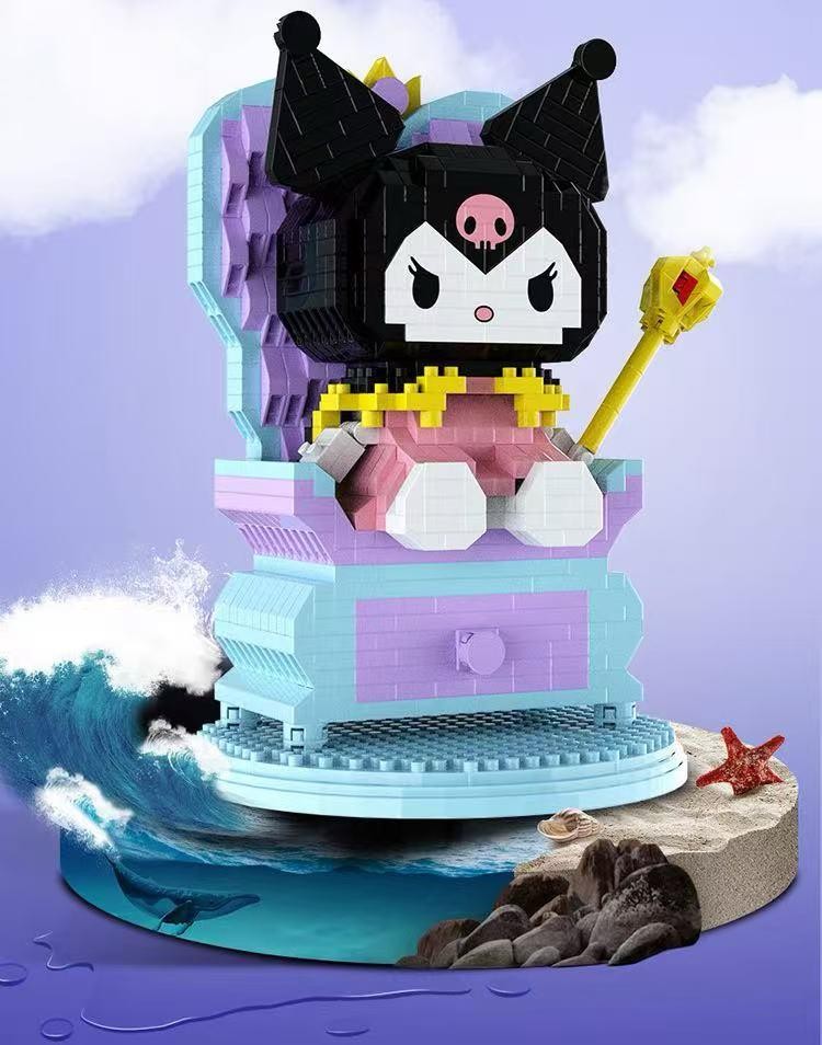 sanrio kuromi building blocks