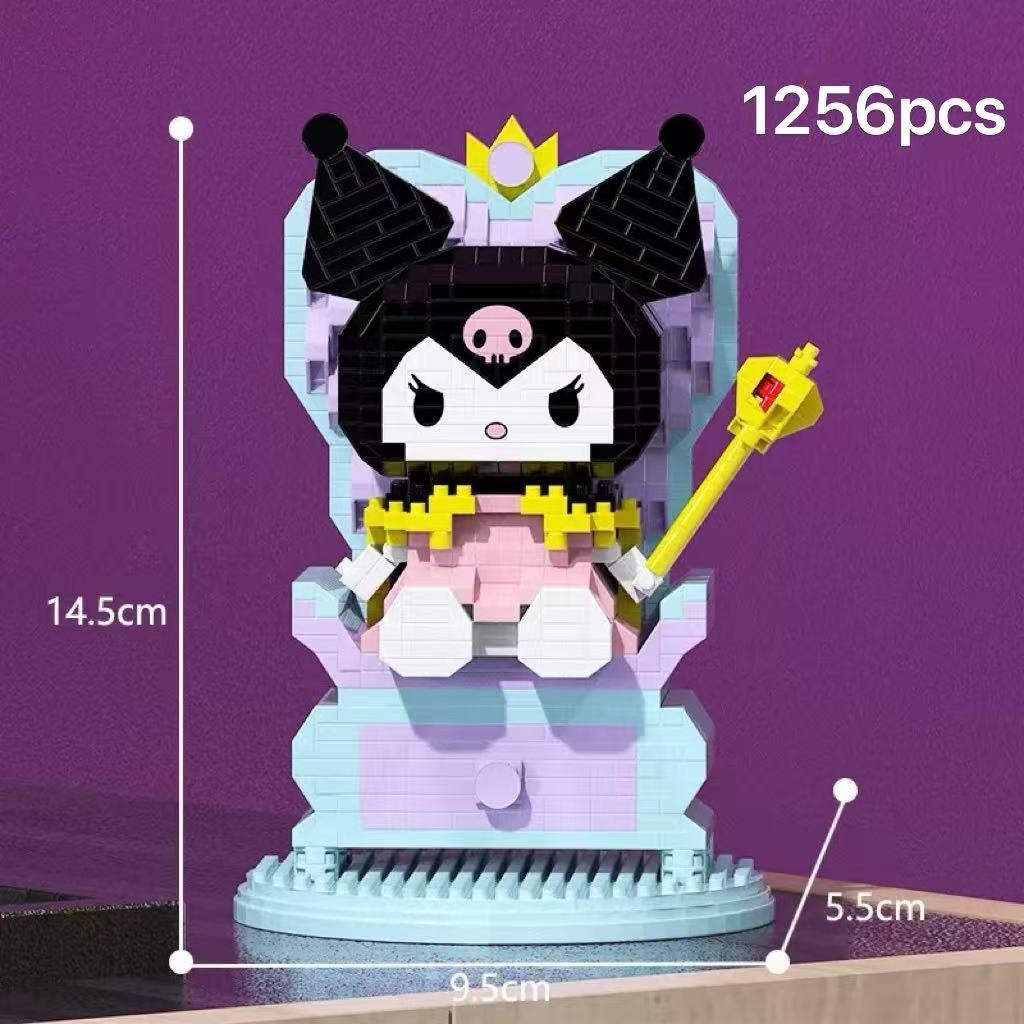 sanrio kuromi building blocks