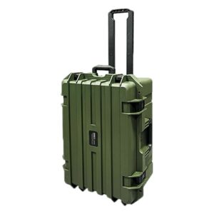 smriti 6043 pull rod hard case (army green)